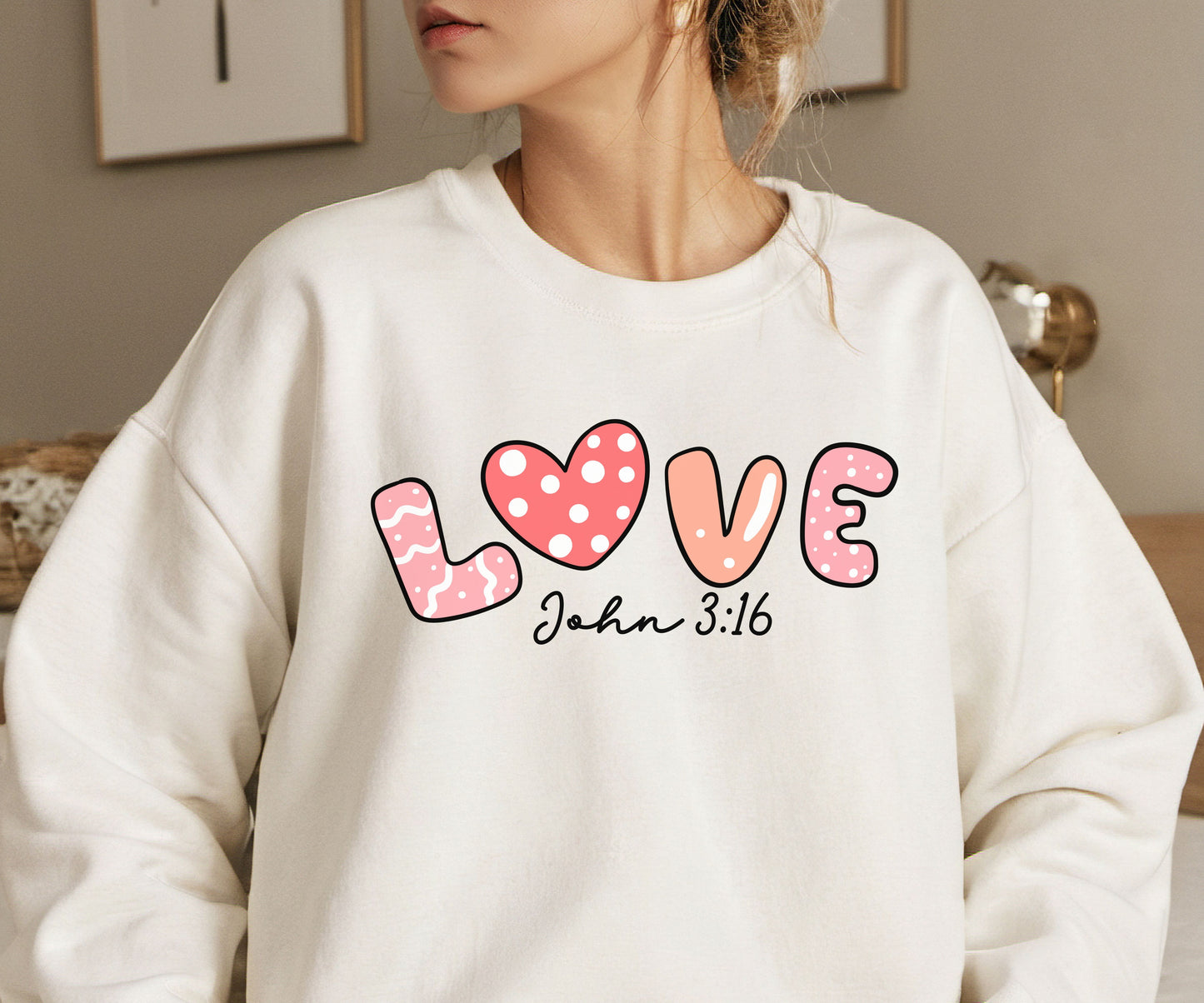 Love John 3:16 Sweatshirt