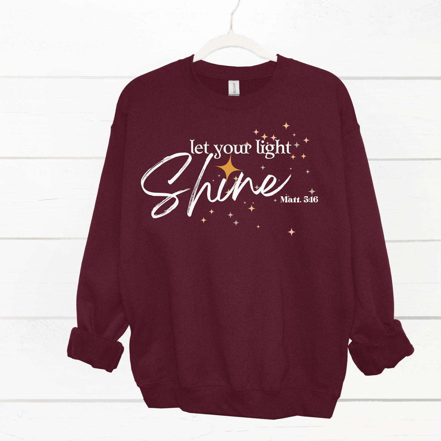 Let Your Light Shine Sweatshirt