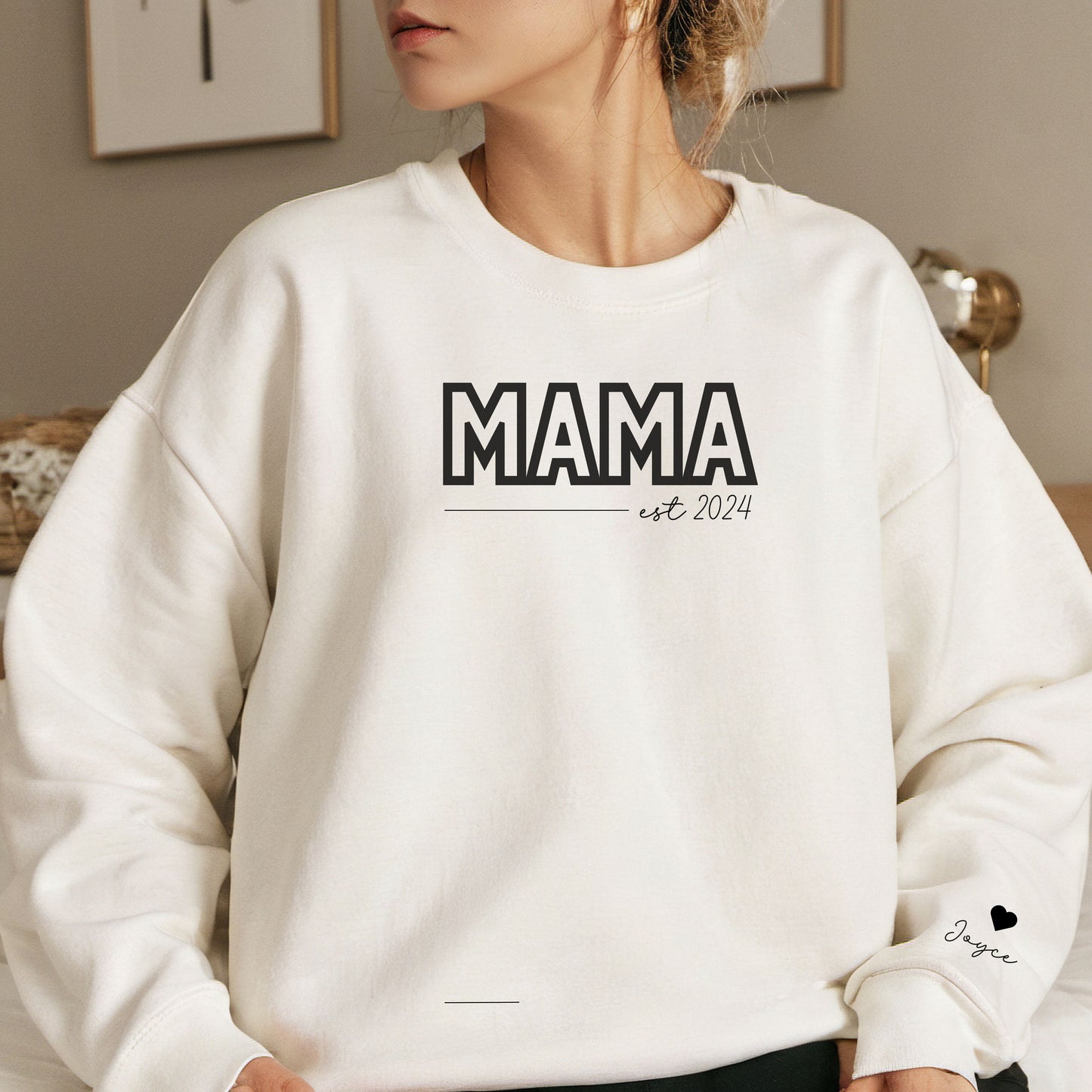 Mama Sweatshirt Custom, Gifts for Mama, Birthday Gift Mama, Mother's Day Gifts