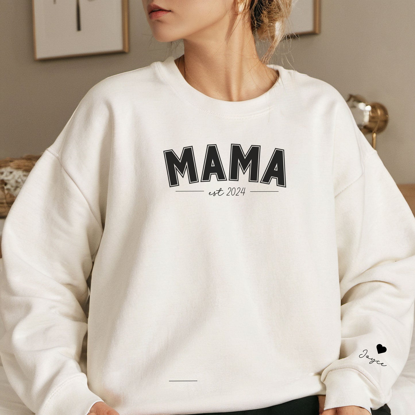 Mama Sweatshirt Custom, Gifts for Mama, Birthday Gift Mama, Mother's Day Gifts