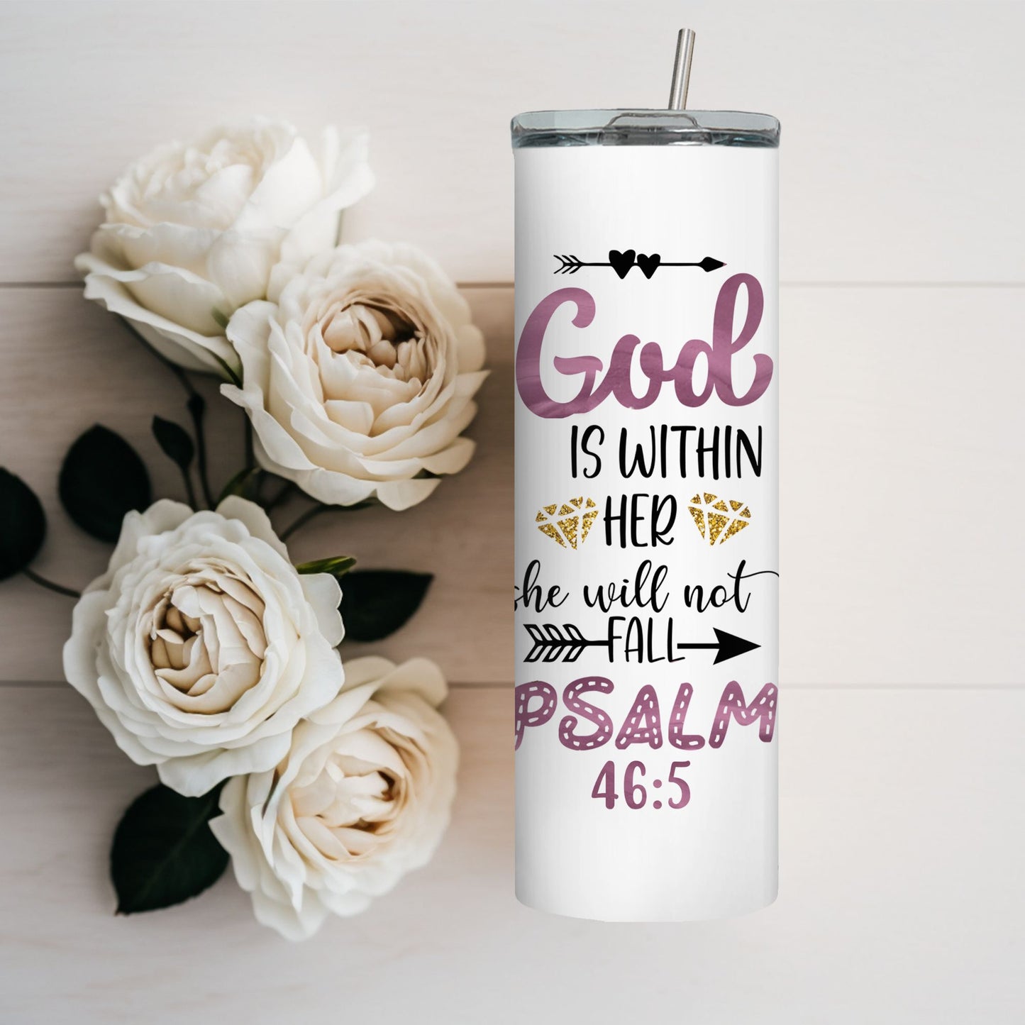 Psalm 46:5 20oz tumblers